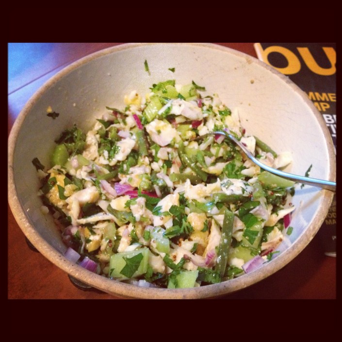 Smoked Haddock Salad